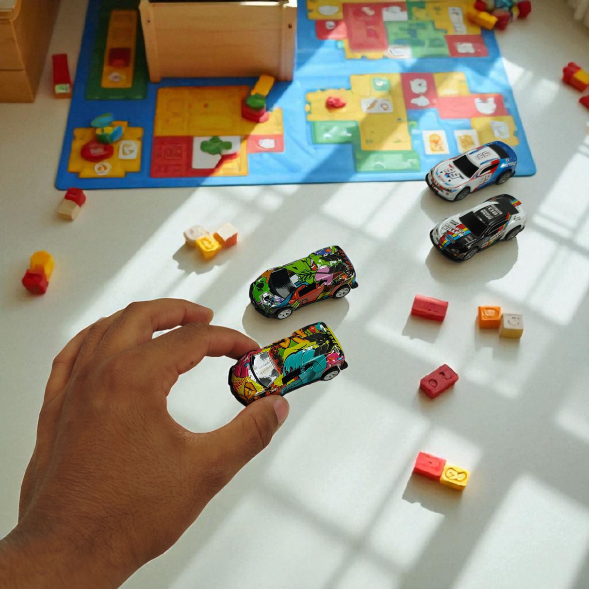 Rennauto Spielzeugautos im 8er Set