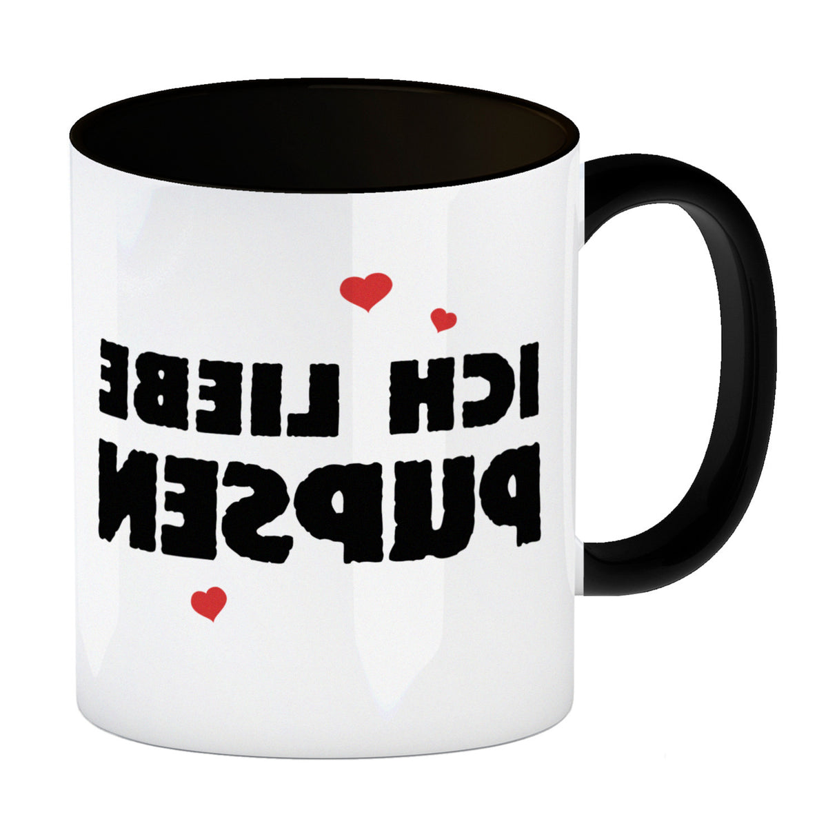 Ich liebe pupsen Furz Kaffeebecher