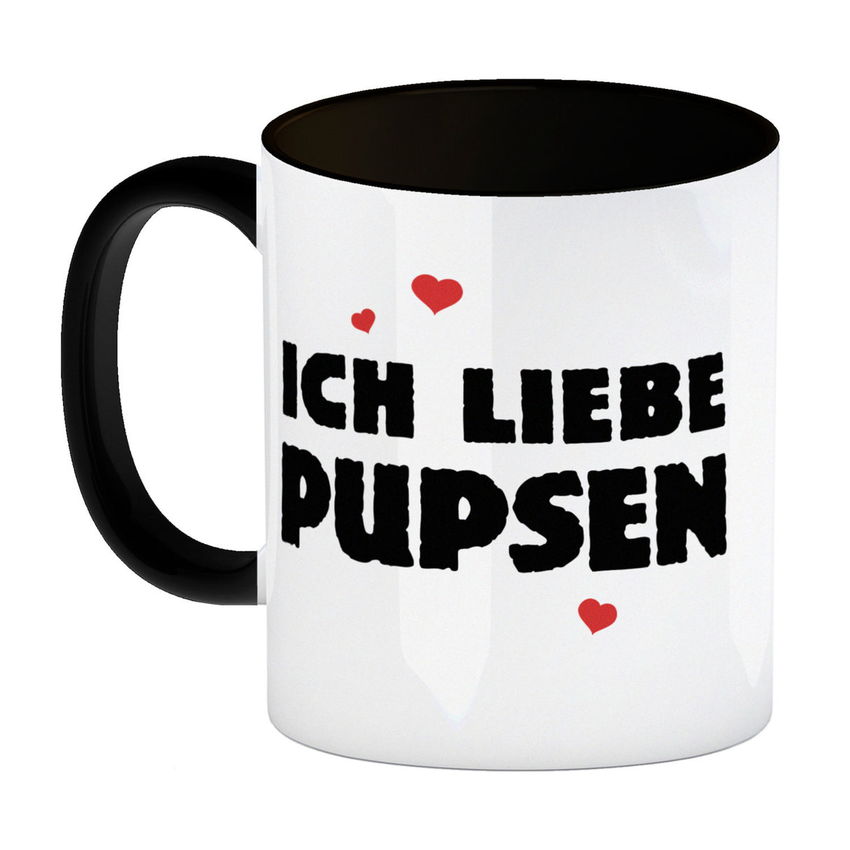 Ich liebe pupsen Furz Kaffeebecher