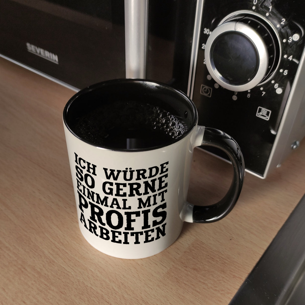 Ich würde so gerne einmal mit Profis arbeiten Kaffeebecher
