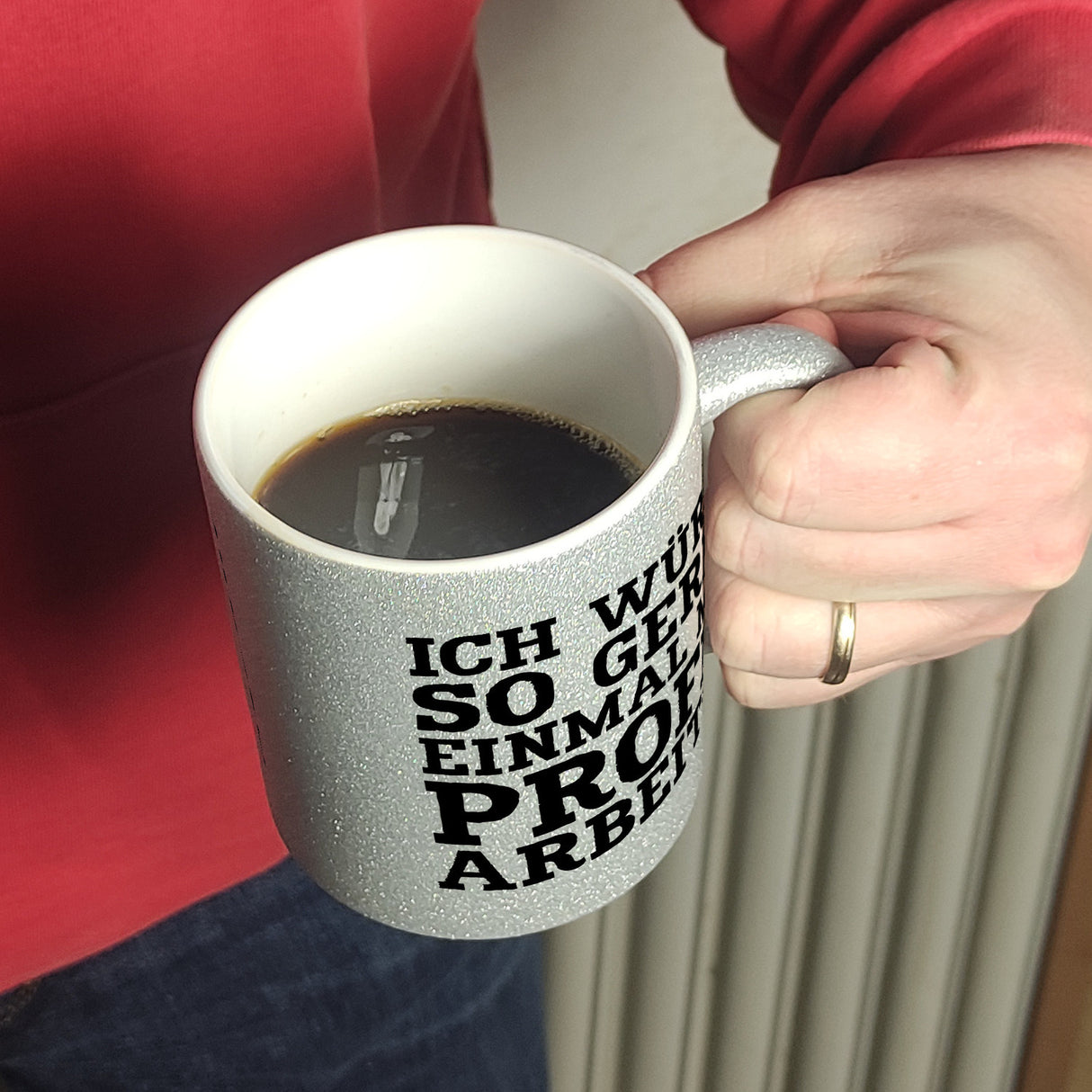 Ich würde so gerne einmal mit Profis arbeiten Kaffeebecher