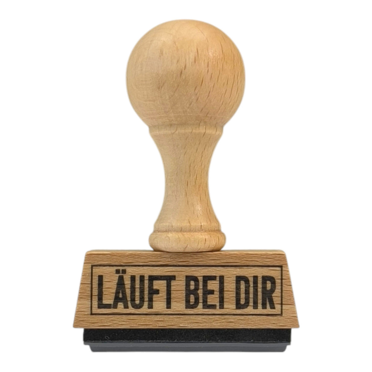 Läuft bei dir Holzstempel
