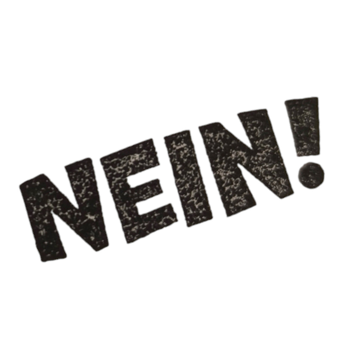 Nein! Holzstempel