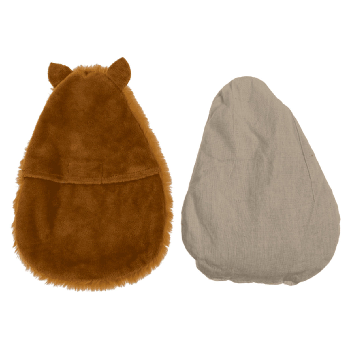 Capybara Wärmekissen mit Tonkugelfüllung