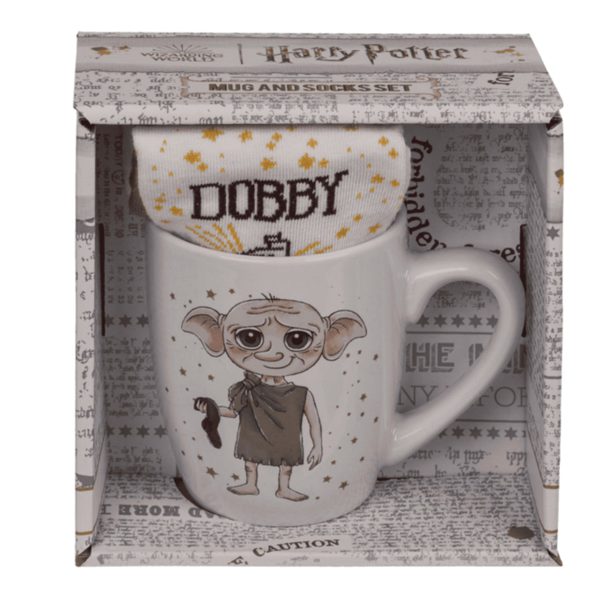 Harry Potter Dobby Geschenkset für Fans - Tasse und Socken