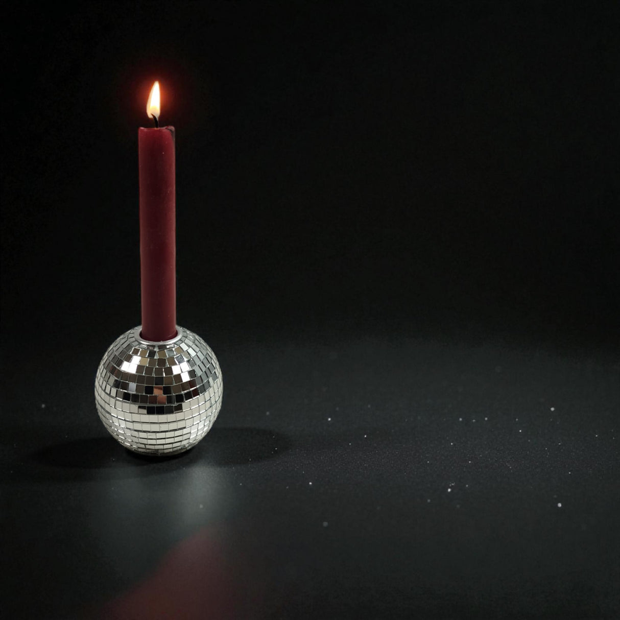 Discokugel Kerzenhalter