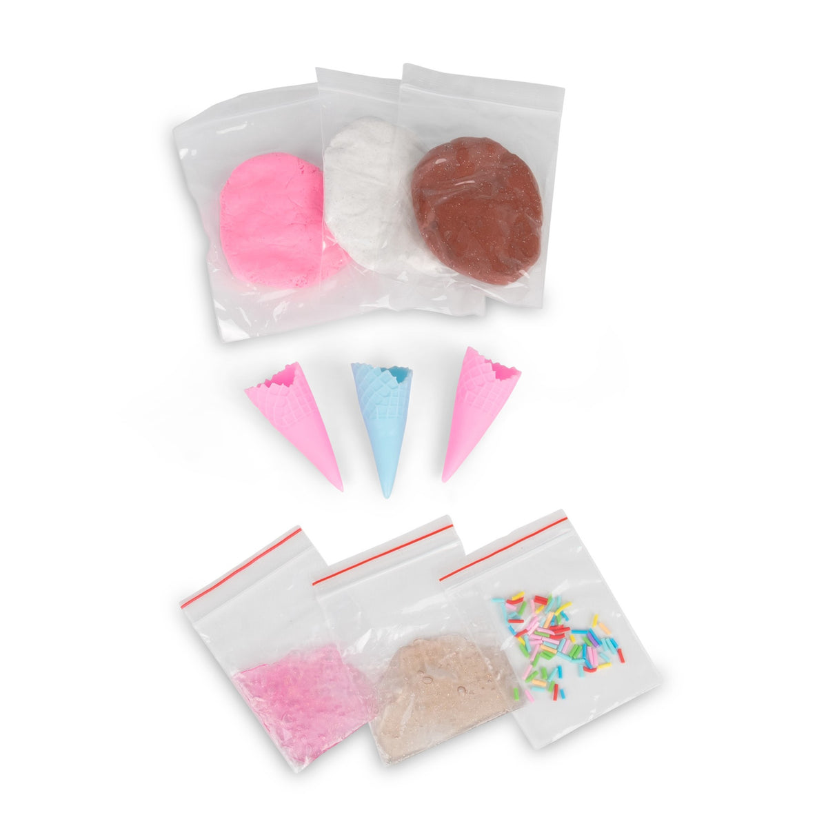 Eiscreme Schleim - Mach dein eigenes Eis Schleim-Set