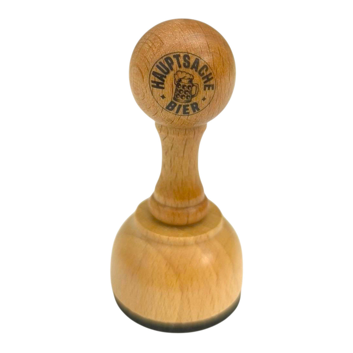 Hauptsache Bier Holzstempel