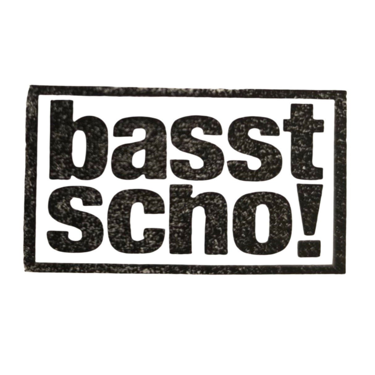 basst scho! Holzstempel