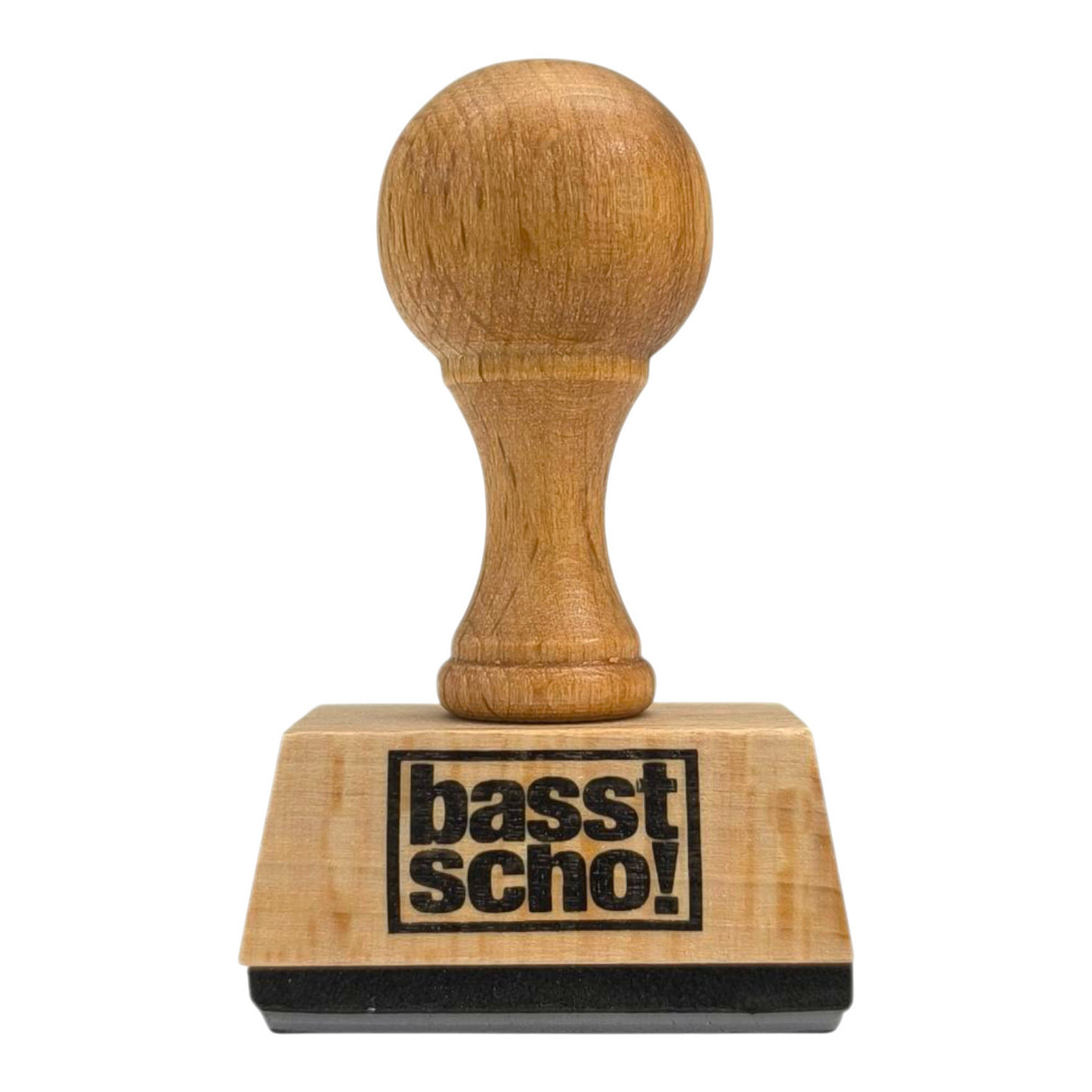 basst scho! Holzstempel