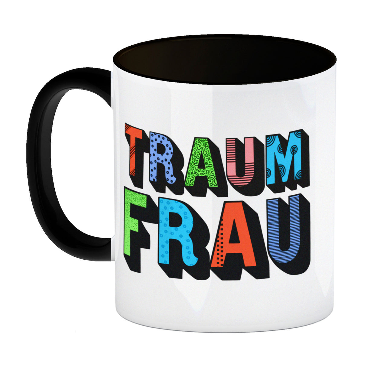 Kaffeebecher mit Spruch: Traumfrau