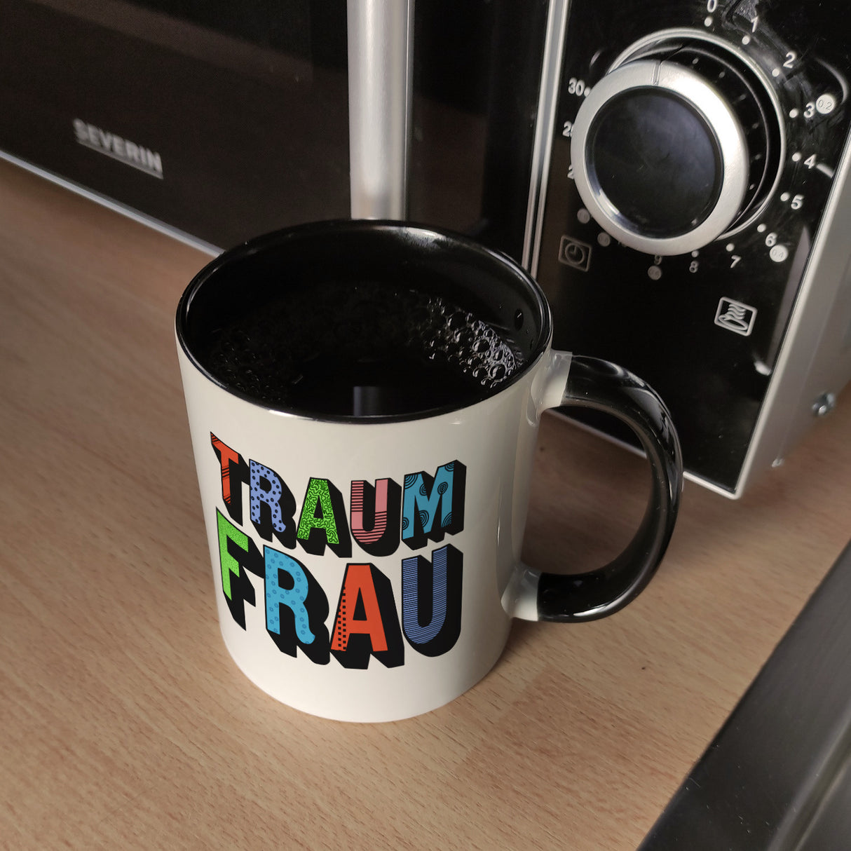 Kaffeebecher mit Spruch: Traumfrau