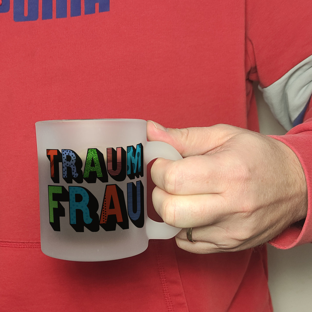 Kaffeebecher mit Spruch: Traumfrau