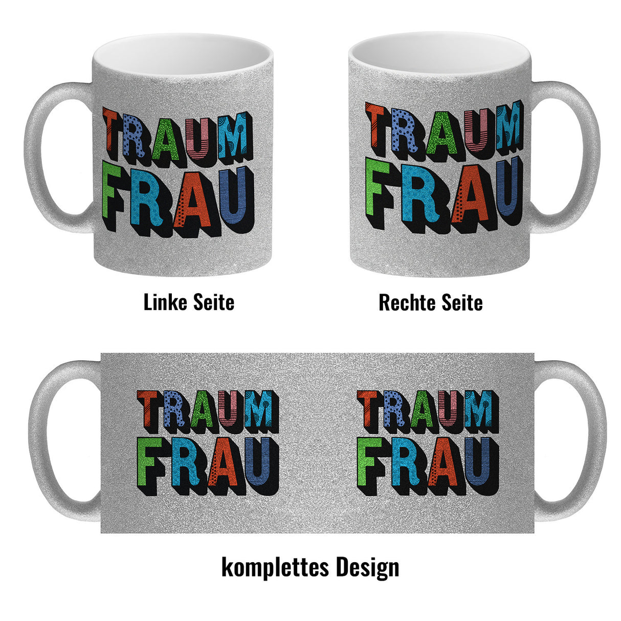 Kaffeebecher mit Spruch: Traumfrau