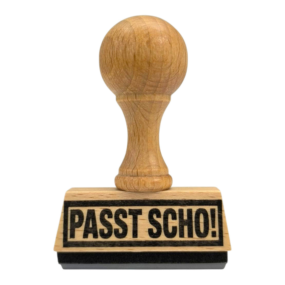 Passt scho! Holzstempel