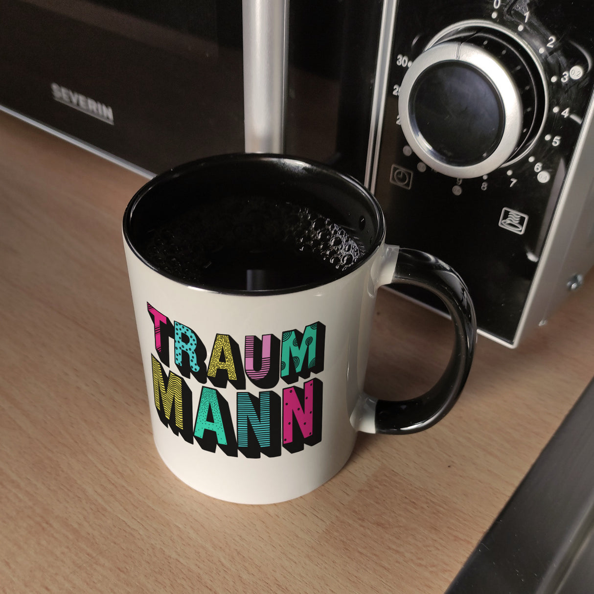 Kaffeebecher mit Spruch: Traummann