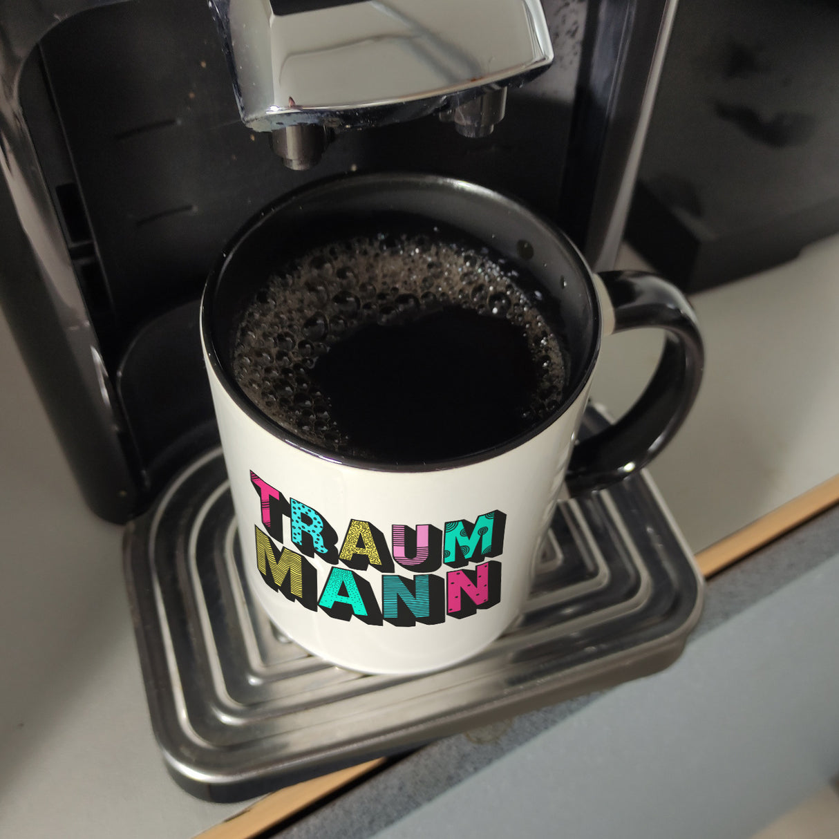 Kaffeebecher mit Spruch: Traummann