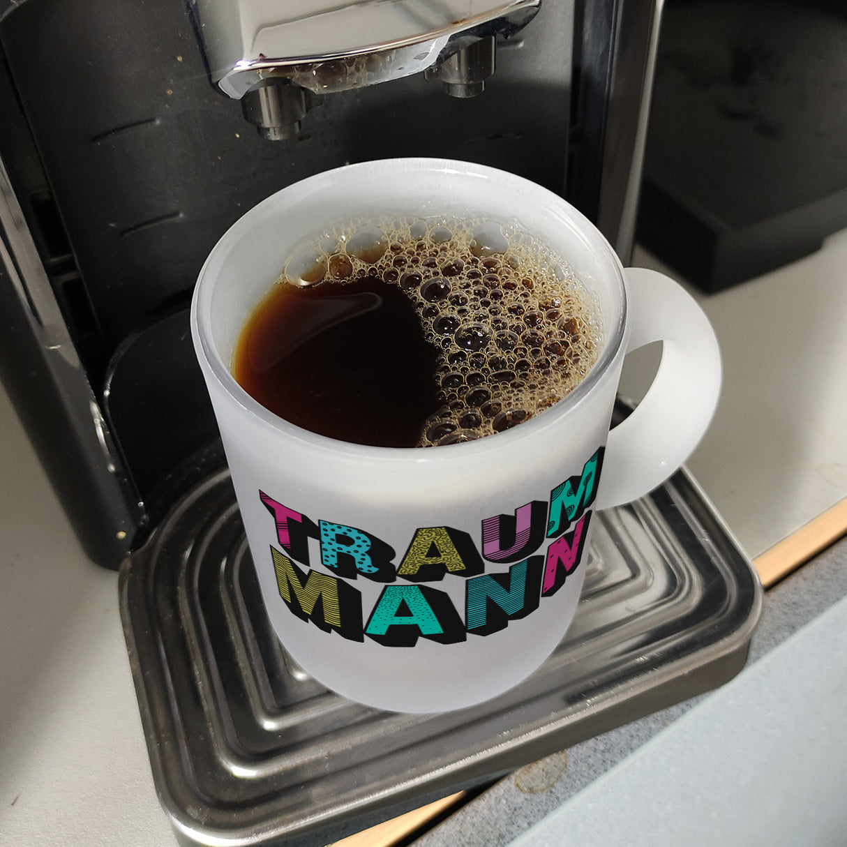Kaffeebecher mit Spruch: Traummann