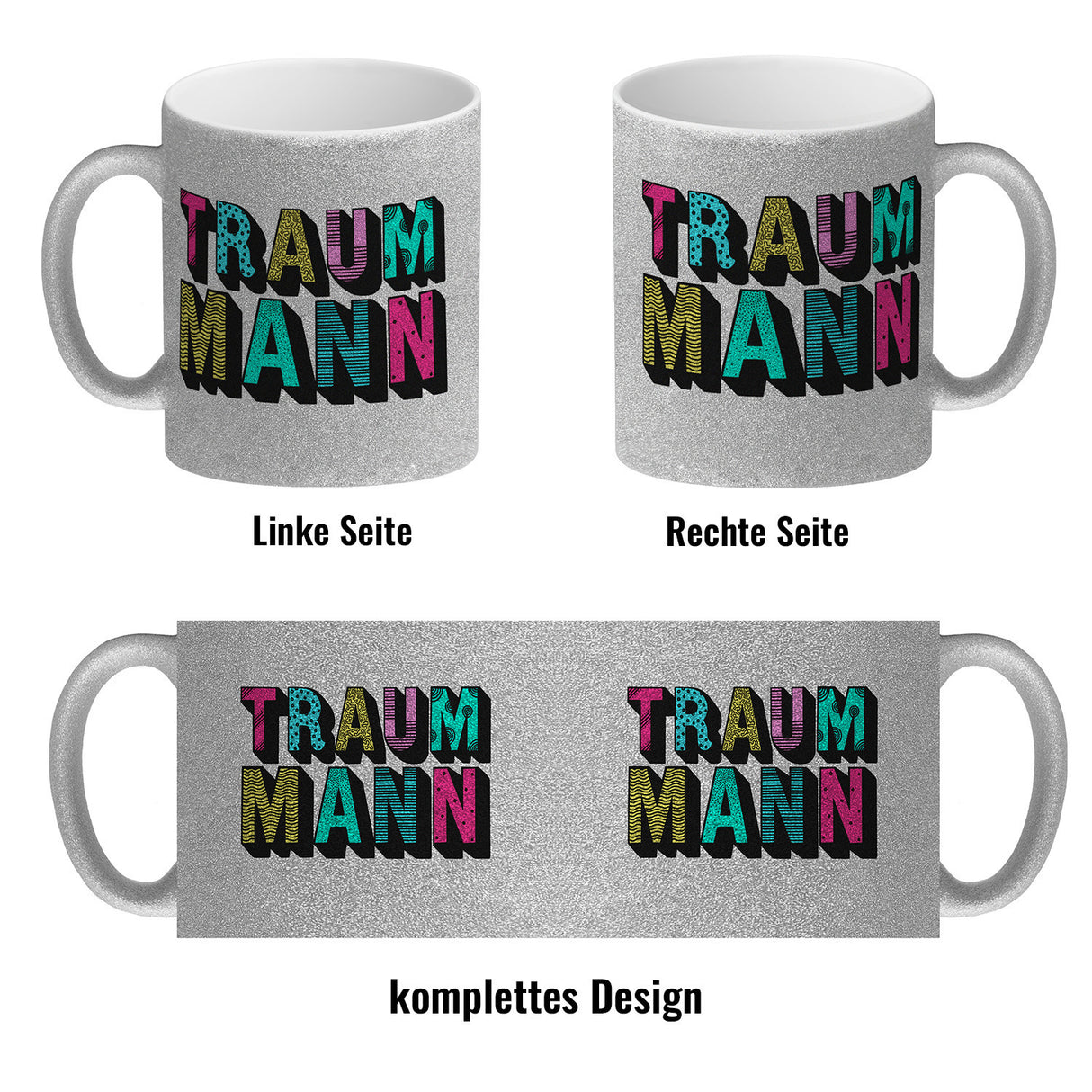 Kaffeebecher mit Spruch: Traummann