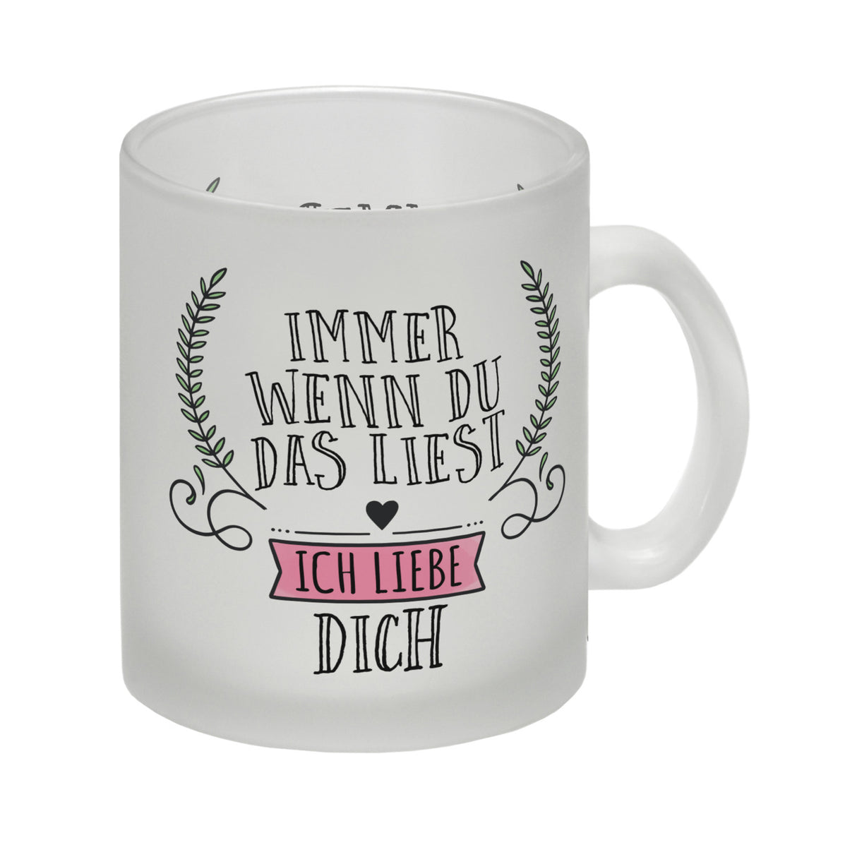 Immer wenn du das liest: Ich liebe dich Valentinstag Kaffeebecher