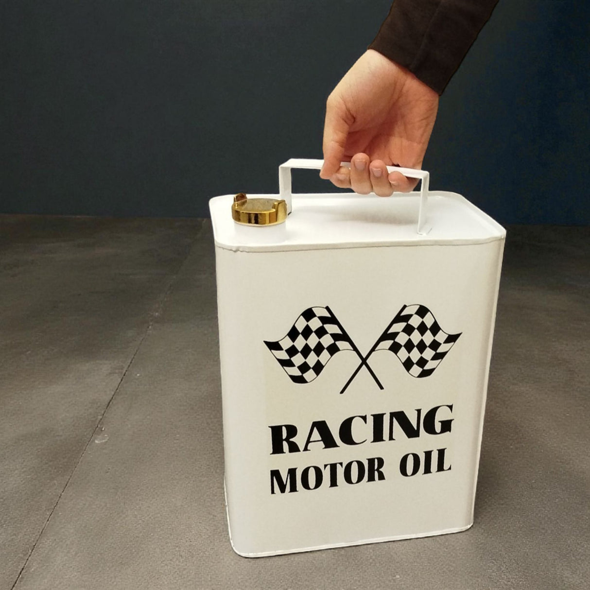 Racing Motor Oil Dekokanister - Öl Metallkanister