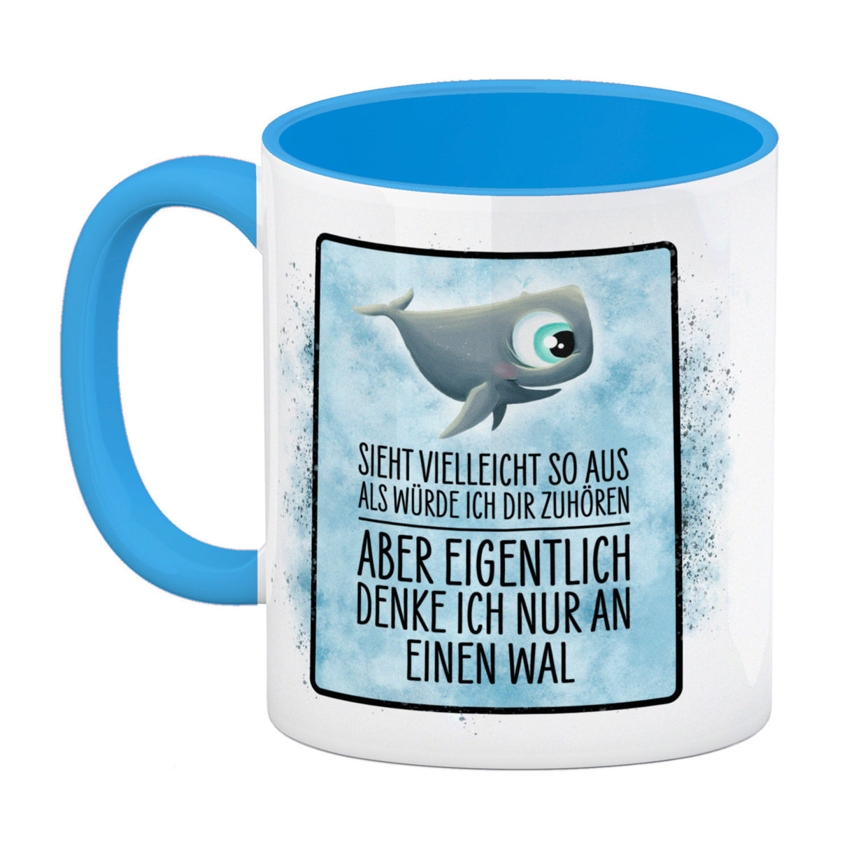 Sieht vielleicht so aus als… Wal Kaffeebecher