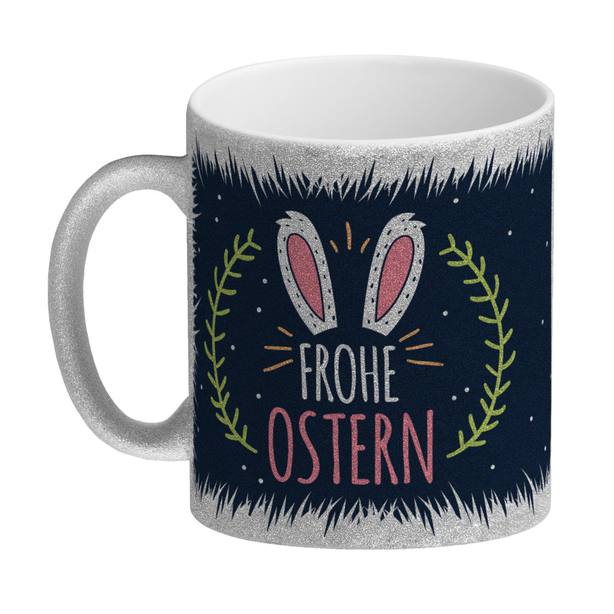 Kaffeebecher mit Spruch: Frohe Ostern