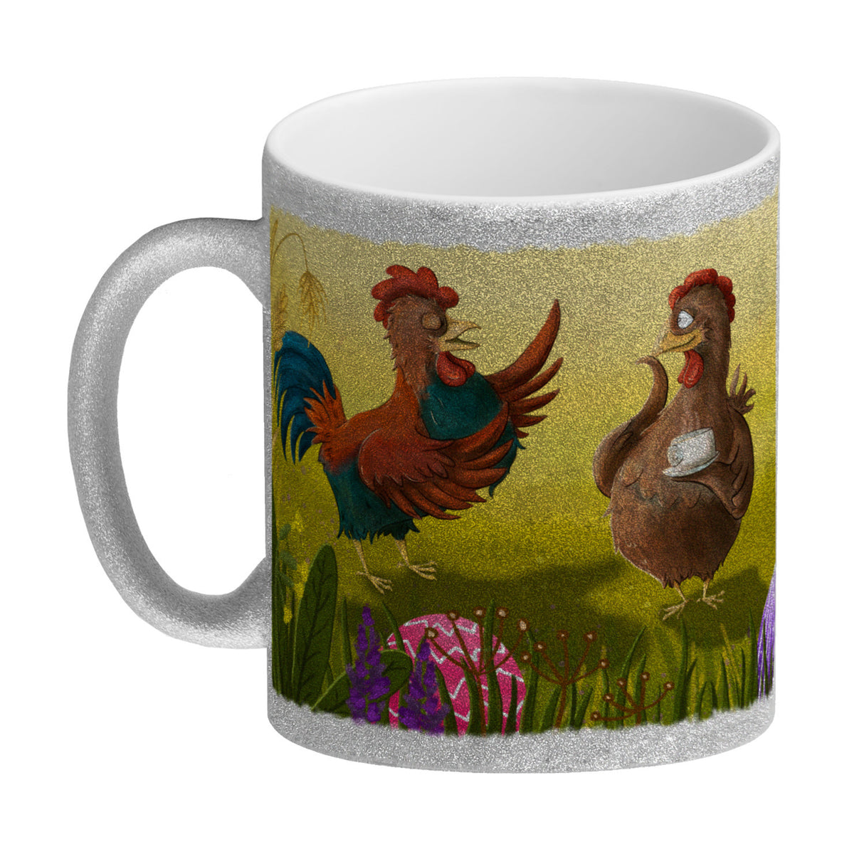 Frohe Ostern Kaffeebecher mit Ostermotiv