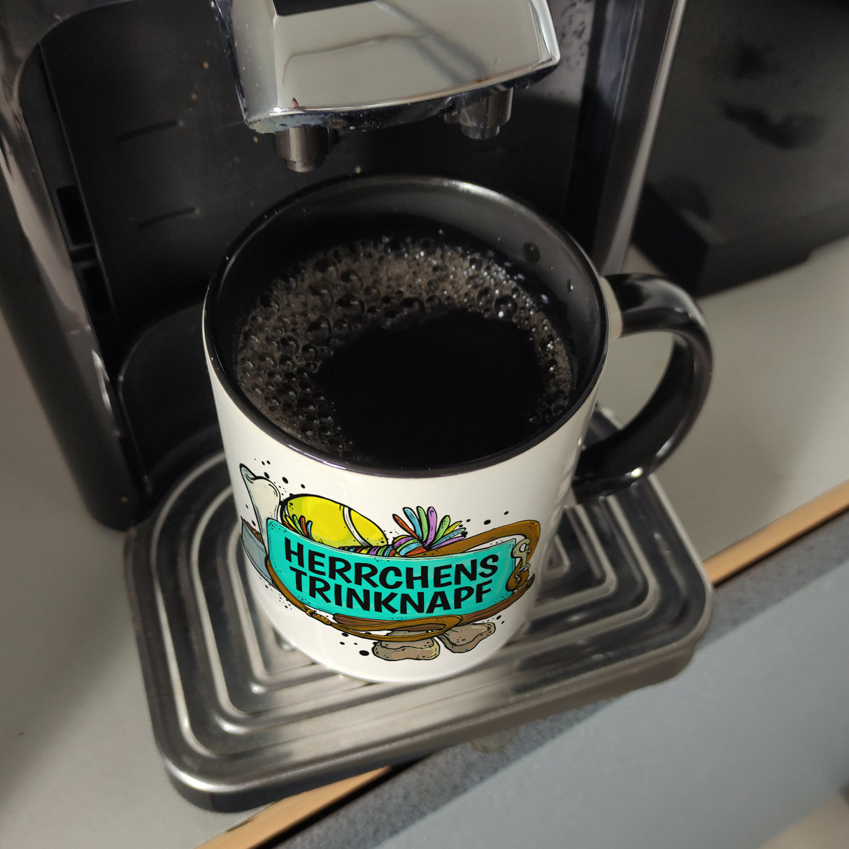 Herrchens Trinknapf Kaffeebecher