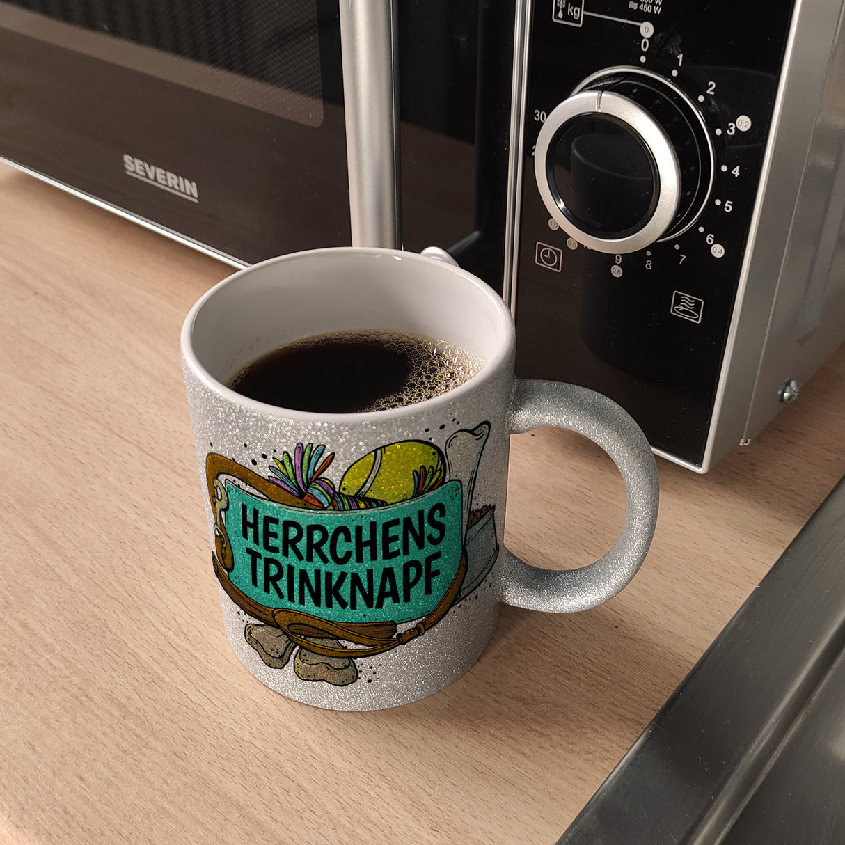 Herrchens Trinknapf Kaffeebecher
