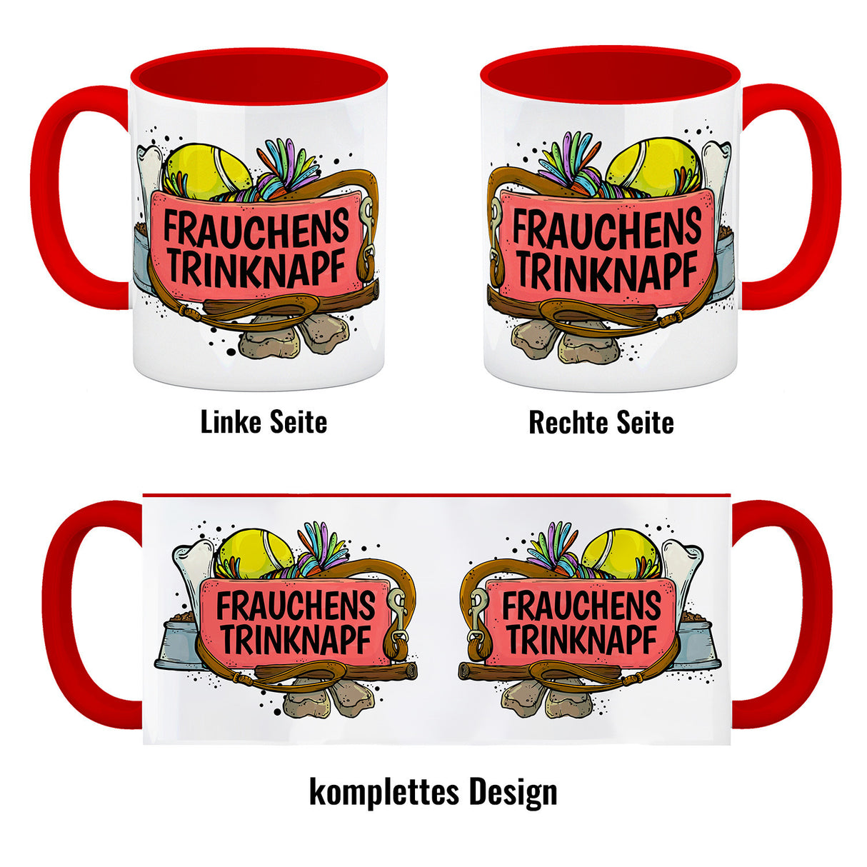 Frauchens Trinknapf Kaffeebecher