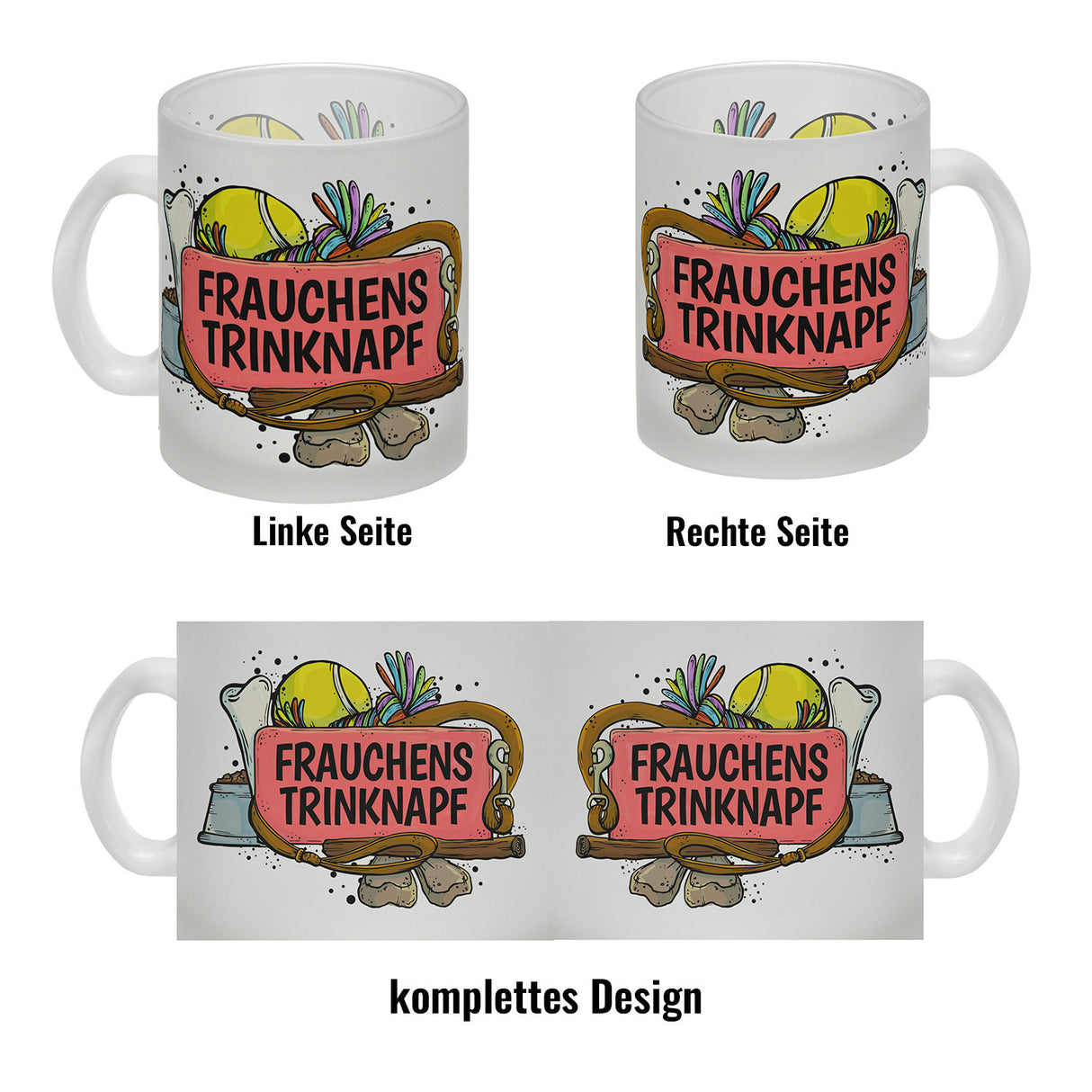 Frauchens Trinknapf Kaffeebecher