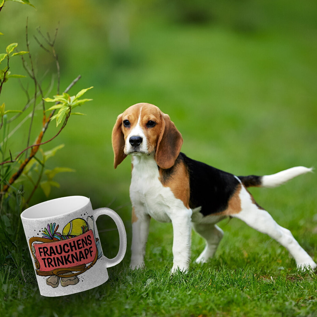 Frauchens Trinknapf Kaffeebecher