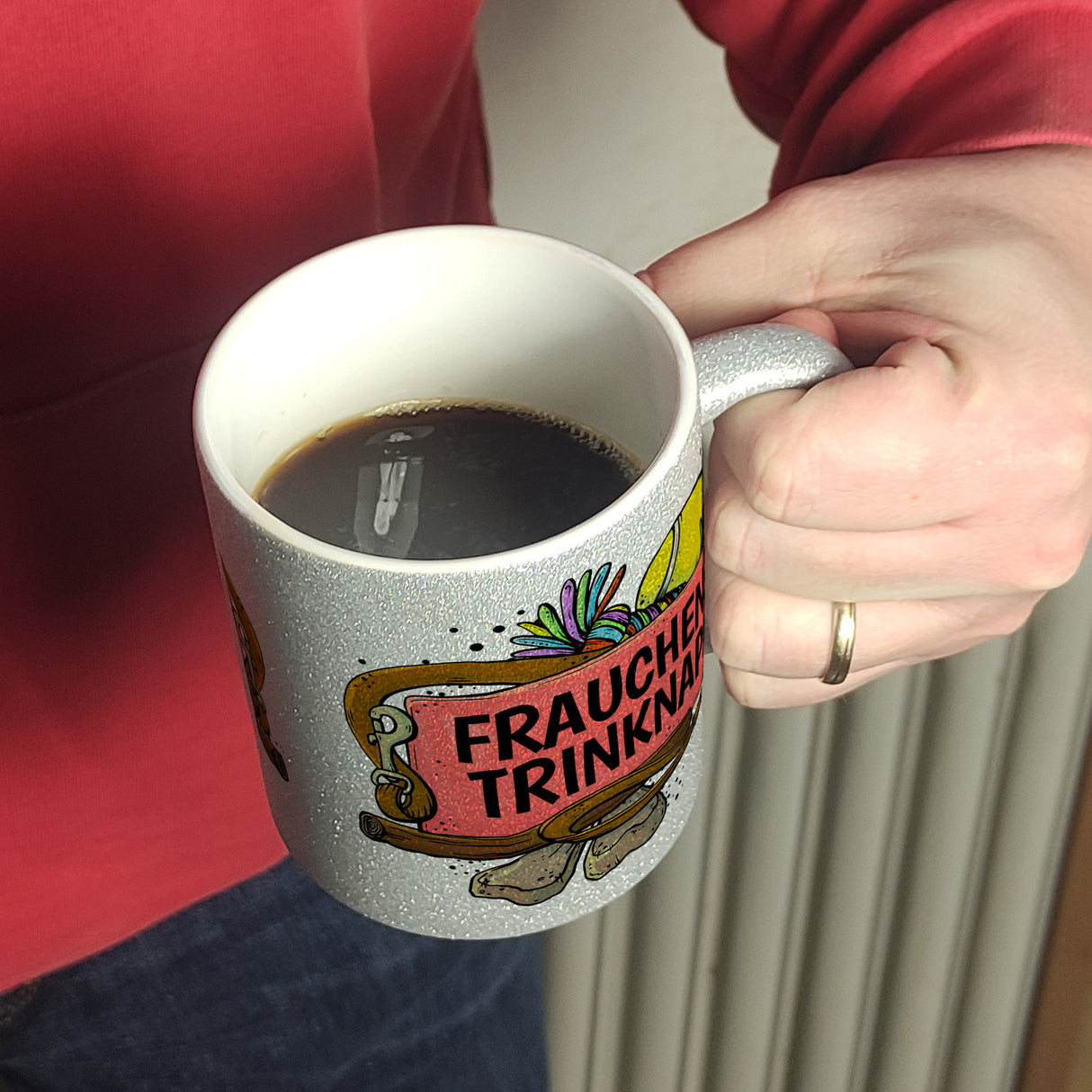 Frauchens Trinknapf Kaffeebecher