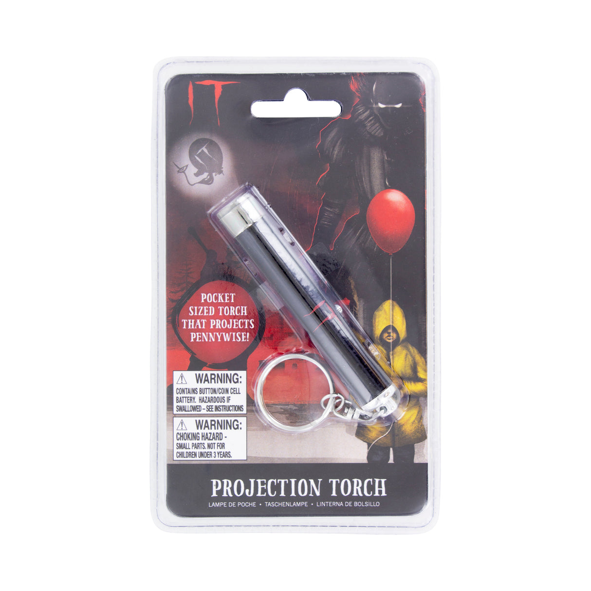 ES - Pennywise Taschenlampe mit Logo Projektion