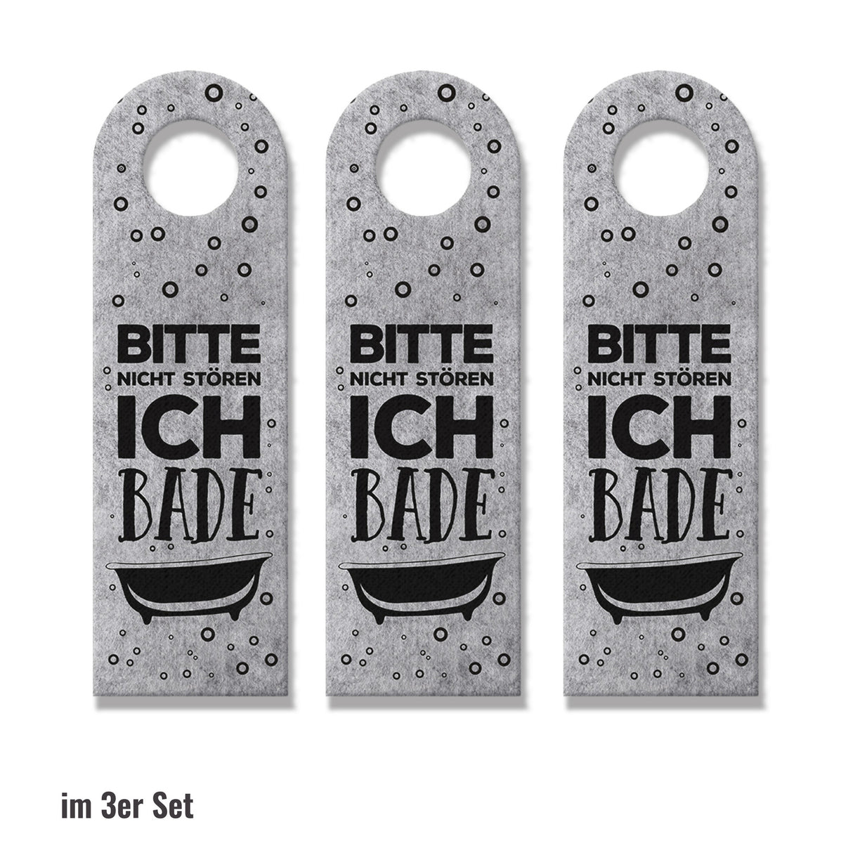 Bitte nicht stören, ich bade - Komm rein Türhänger