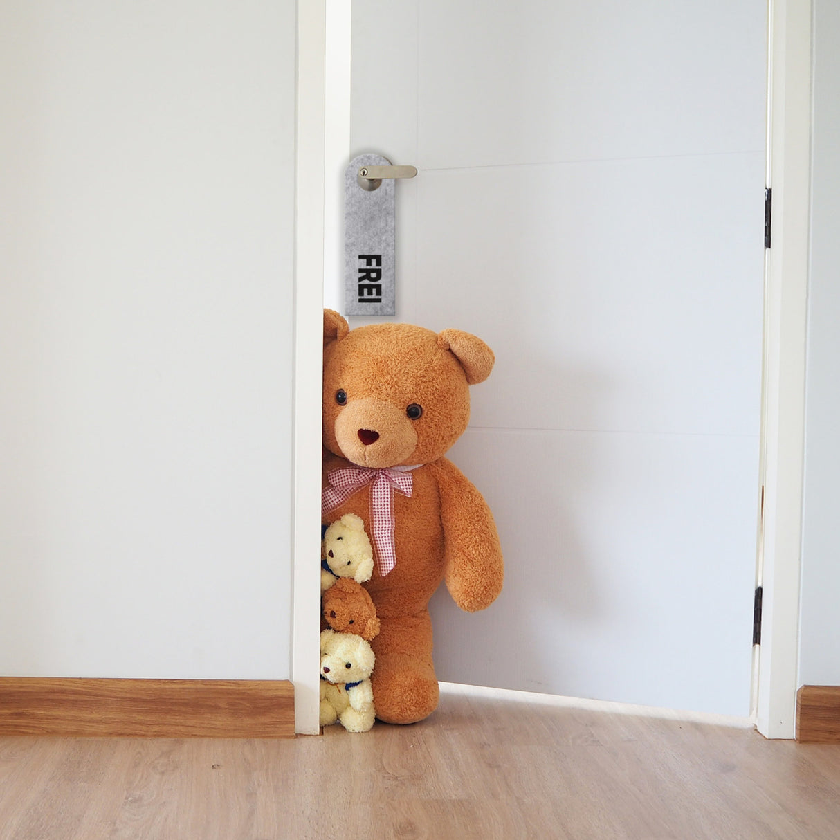 Besetzt oder Frei Türhänger für die Toilettentüre - Klo WC Toilette Toilettentür Klopapier