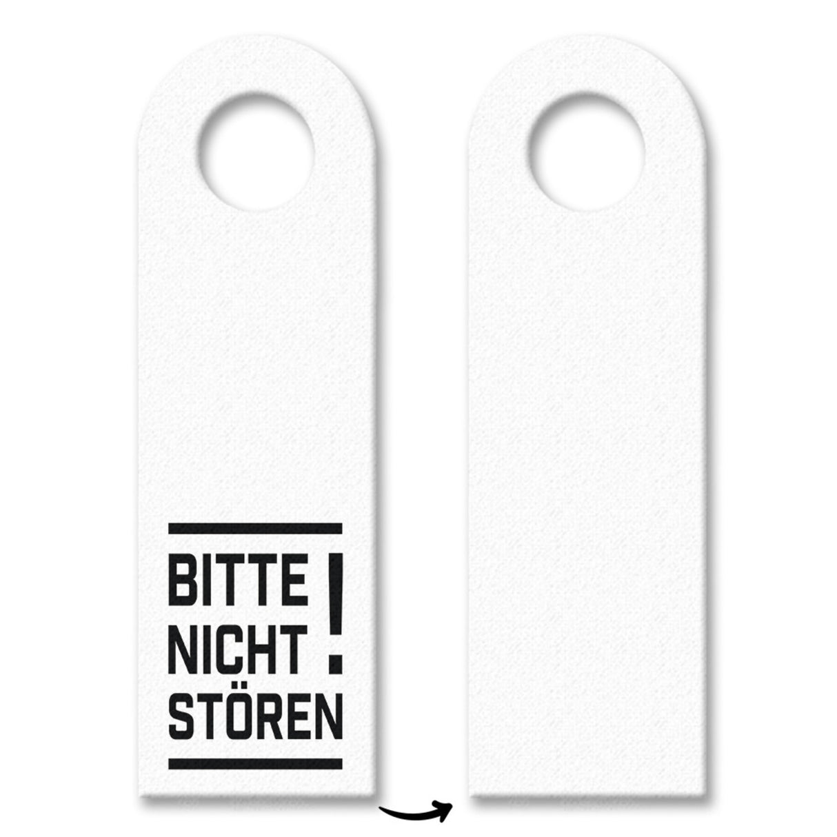 Bitte nicht stören Türhänger für die Türklinke Bürotüre Zimmertüre Geschäft Privat Büro