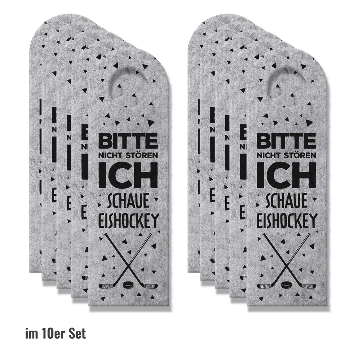 Bitte nicht stören, ich schaue Eishockey - Komm rein Türhänger