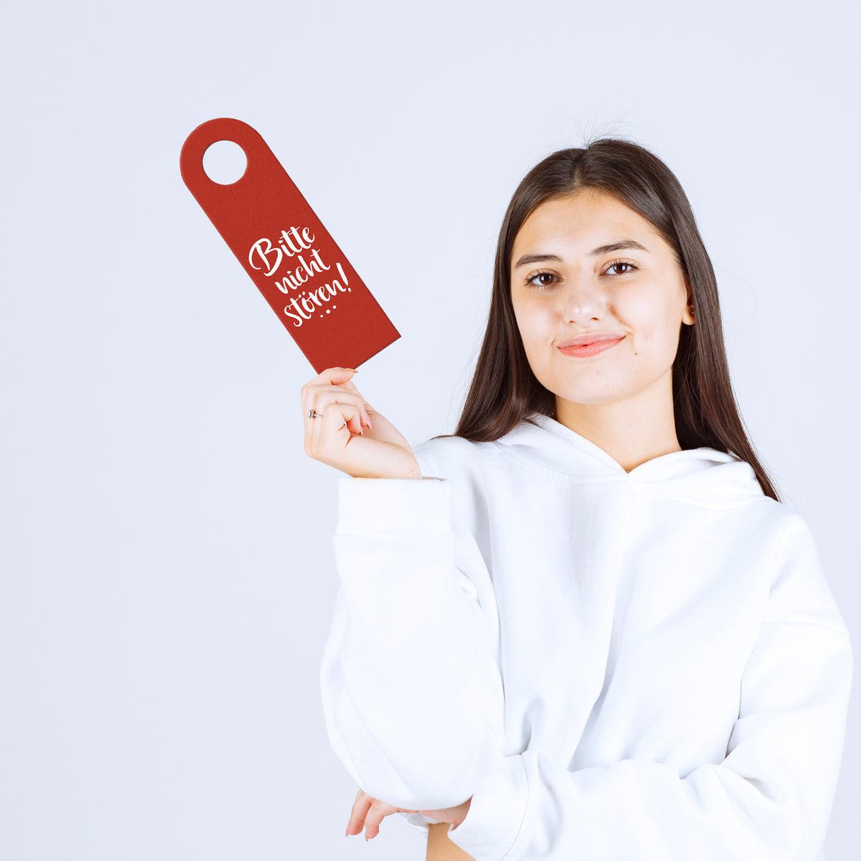 Nicht stören oder Komm rein Türhänger mit Gesichtern Büro Arbeit Geschäft Bürotüre