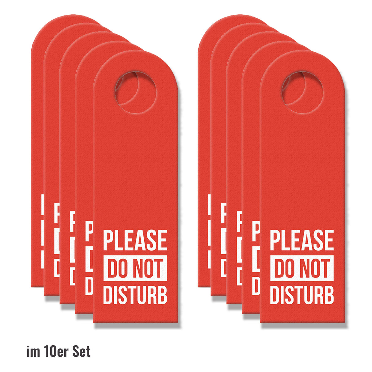 Please do not disturb - Please clean up my room Türhänger