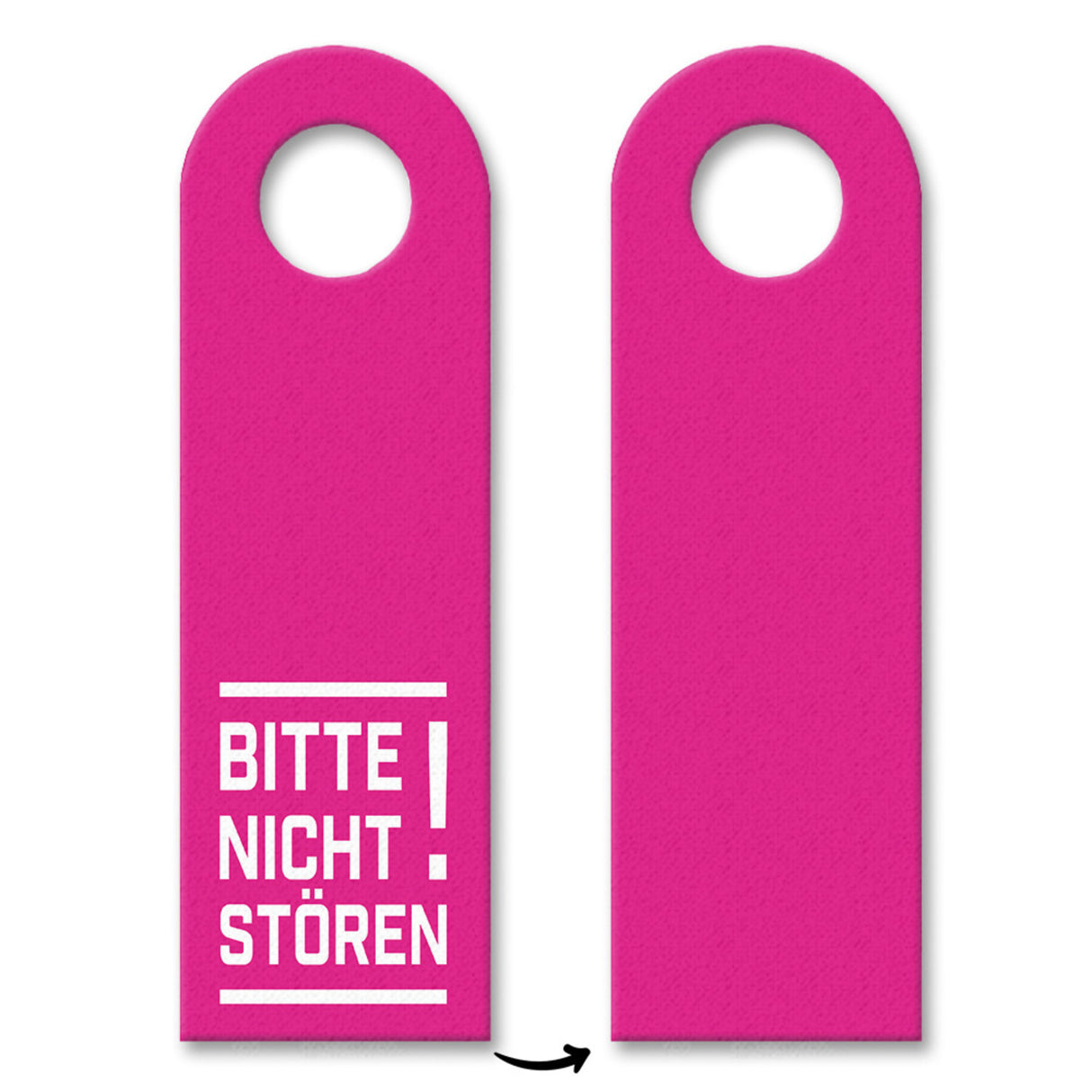 Bitte nicht stören Türhänger für die Türklinke Bürotüre Zimmertüre Geschäft Privat Büro