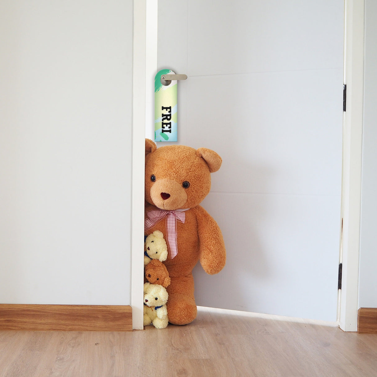 Besetzt oder Frei Türhänger für die Toilettentüre - Klo WC Toilette Toilettentür Klopapier