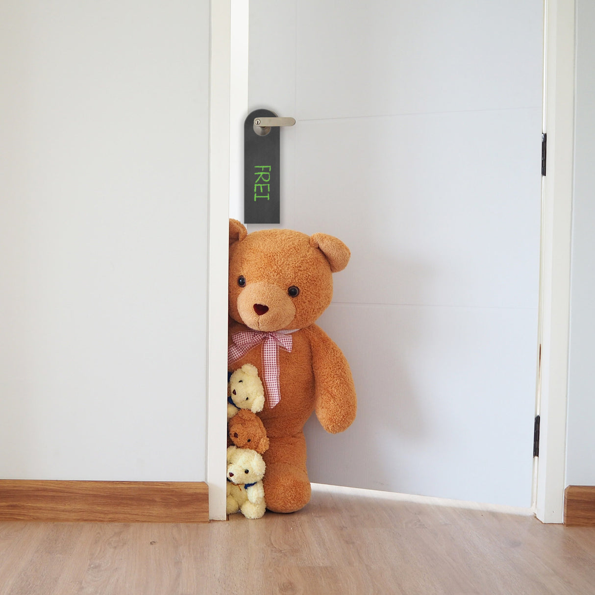 Besetzt oder Frei Türhänger für die Toilettentüre - Klo WC Toilette Toilettentür Klopapier