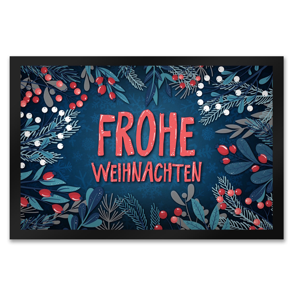Frohe Weihnachten Fußmatte