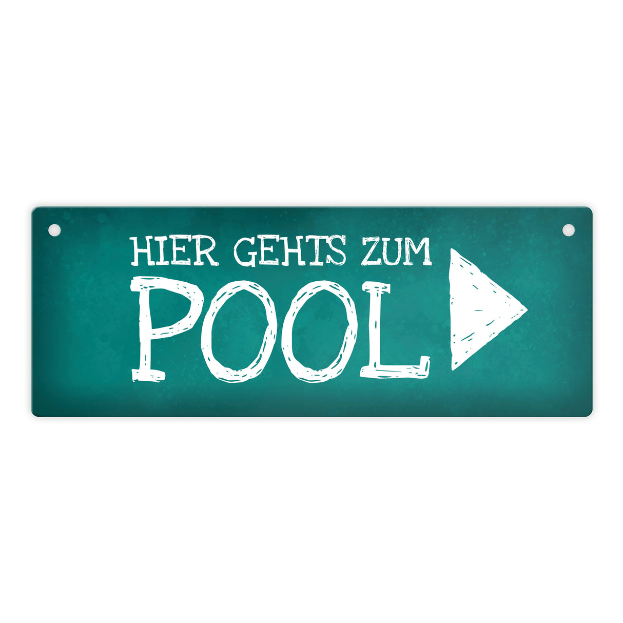 Hier geht’s zum Pool Metallschild Swimmingpool schwimmen tauchen Wasser abkühlen