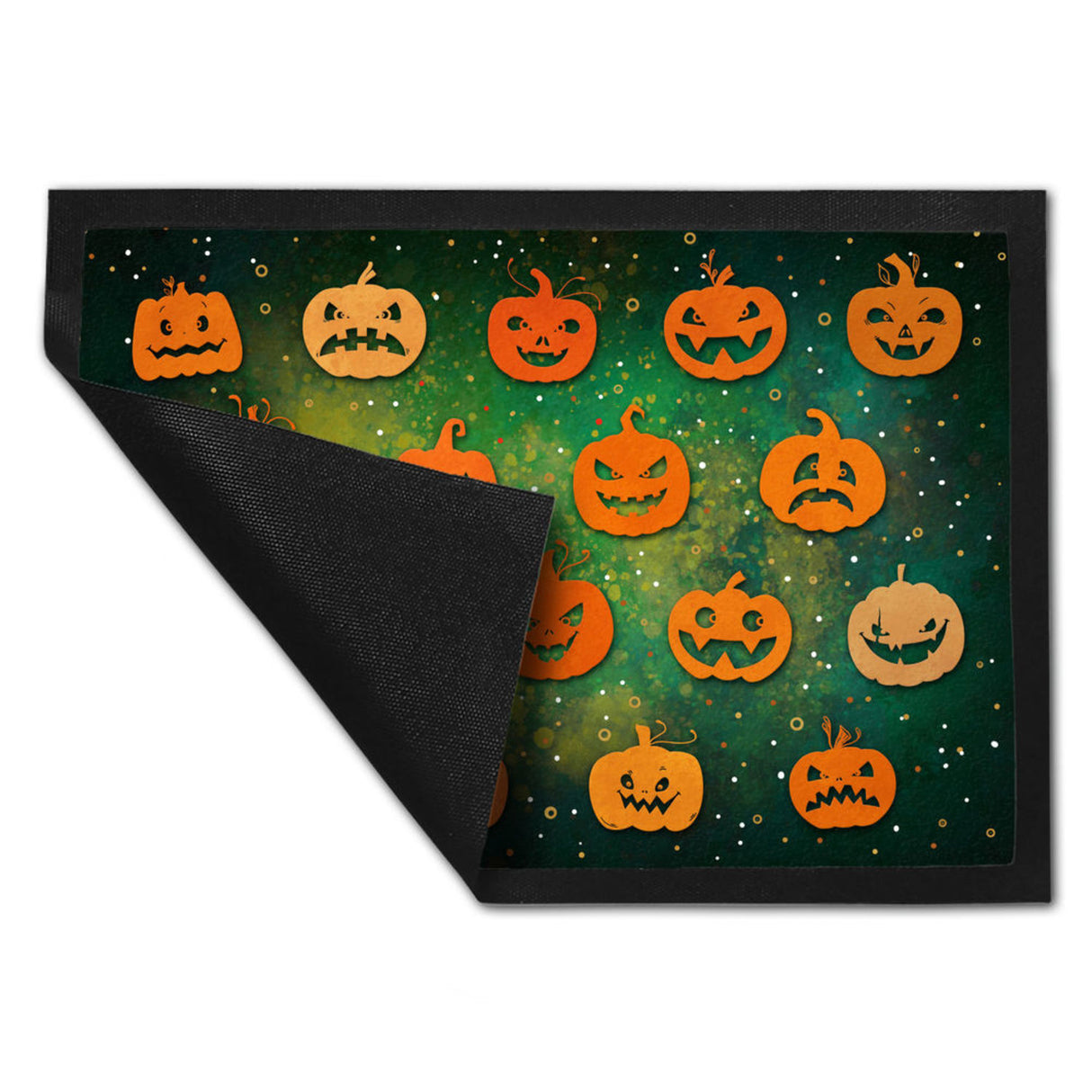 Kürbis Fußmatte Halloween Nacht Angst Schreck Hexe Zombie Blut Kinder