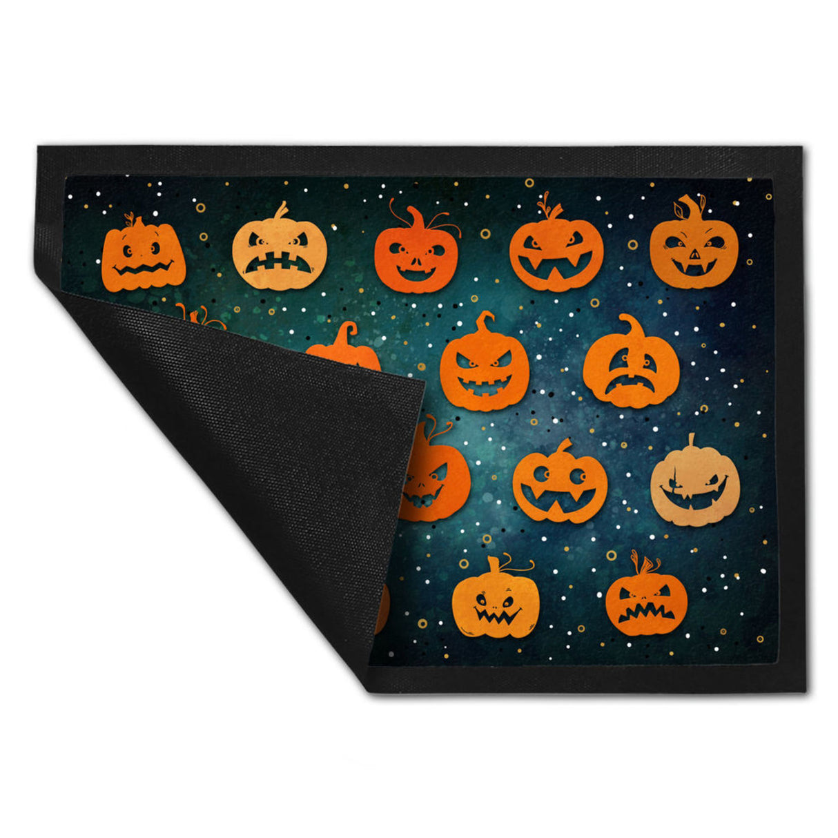 Kürbis Fußmatte Halloween Nacht Angst Schreck Hexe Zombie Blut Kinder
