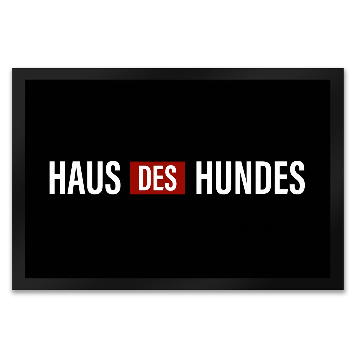 Haus des Hundes Fußmatte