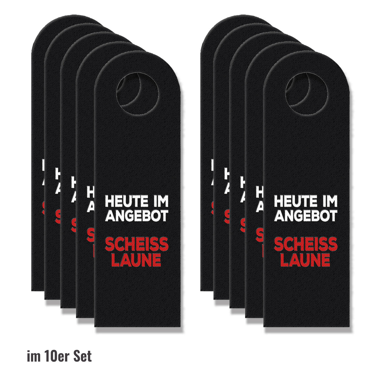 Heute Scheiß Laune oder gute Laune Türhänger